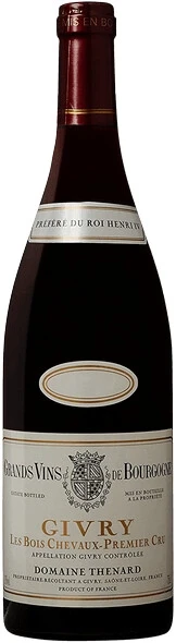 Вино Domaine Thenard, Givry Premier Cru Les Bois Chevaux, 2014