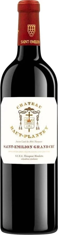 Вино Chateau Haut-Plantey, Saint-Emilion Grand Cru АОC, 2019