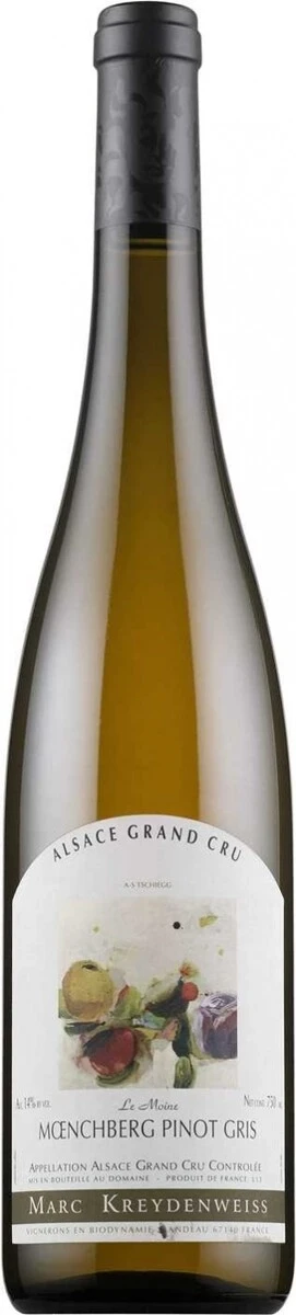 Вино Domaine Marc Kreydenweiss, Pinot Gris Moenchberg, Alsace Grand Cru AOC, 2011