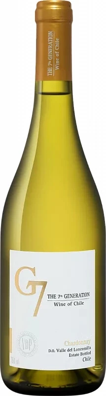 Вино Vina Carta Vieja, G7 Chardonnay, Valle del Loncomilla DO, 2023