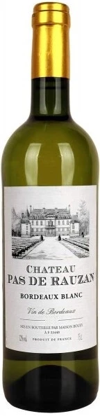 Вино "Chateau Pas de Rauzan" Blanc, Bordeaux AOC