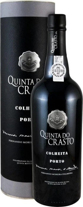 Портвейн Quinta do Crasto, Colheita Porto, 2001, gift box