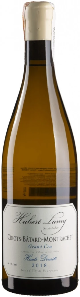 Вино Domaine Hubert Lamy, Criots-Batard-Montrachet Grand Cru Haute Densite AOC, 2018