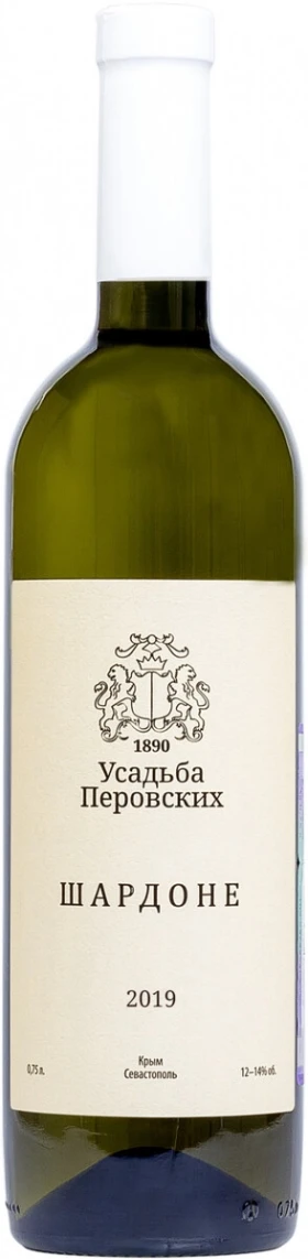 Вино Усадьба Перовских Шардоне, 2019