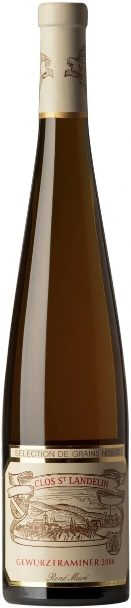 Вино Rene Mure, Gewurztraminer Selection de Grains Nobles Clos Saint Landelin Grand Cru AOC, 2006, 0.5 л