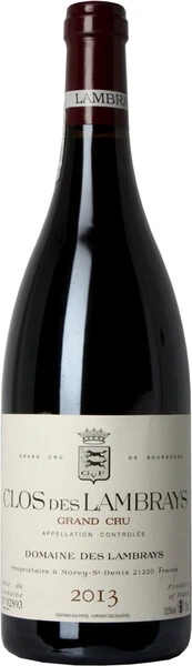 Вино "Clos des Lambrays" Grand Cru AOC, 2013