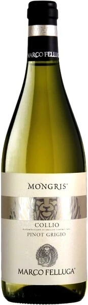 Вино Collio Pinot Grigio Mongris DOC, 2012