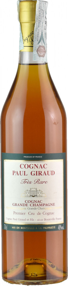 Коньяк Paul Giraud Tres Rare Grande Champagne Premier Cru 700 мл