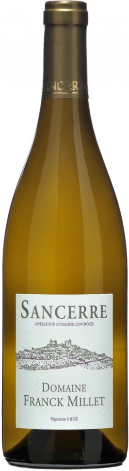 Вино Domaine Franck Millet, Sancerre Blanc AOC, 2017