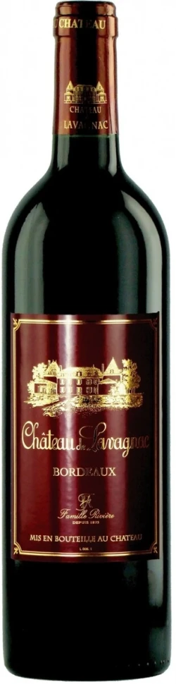 Вино Chateau de Lavagnac, Bordeaux AOC, 2009