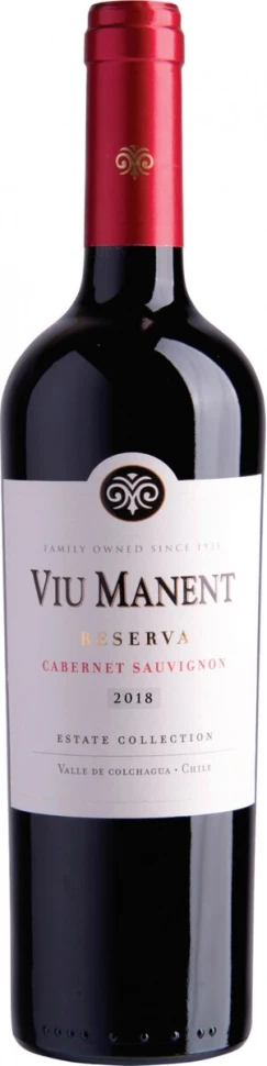 Вино Viu Manent, Estate Collection Reserva Cabernet Sauvignon, 2018