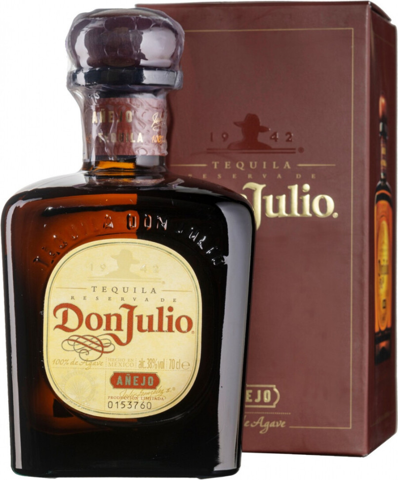Текила Don Julio Anejo with box 0.7 л