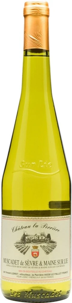 Вино Saget La Perriere, Chateau La Perriere, Muscadet de Sevre et Maine AOC "Sur Lie", 2018