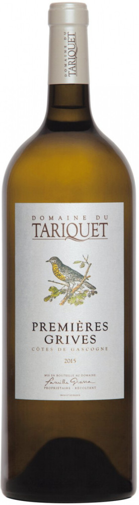Вино Domaine du Tariquet Les Premieres Grives Cotes de Gascogne VDP 2015 1500 мл