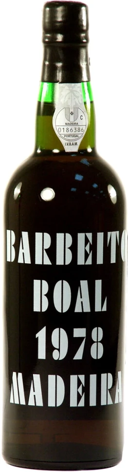 Вино Barbeito, Boal, 1978