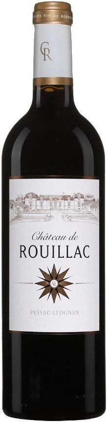 Вино Chateau de Rouillac Rouge, Pessac-Leognan AOC, 2016