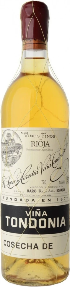 Вино Vina Tondonia Blanco Gran Reserva, Rioja DOC, 2001