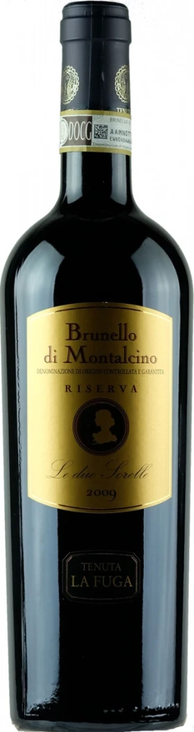 Вино Brunello di Montalcino Riserva DOCG Le Due Sorelle, La Fuga, 2009