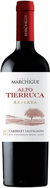 Вино Alto Tierruca Cabernet Sauvignon Reserva, Colchagua Valley DO