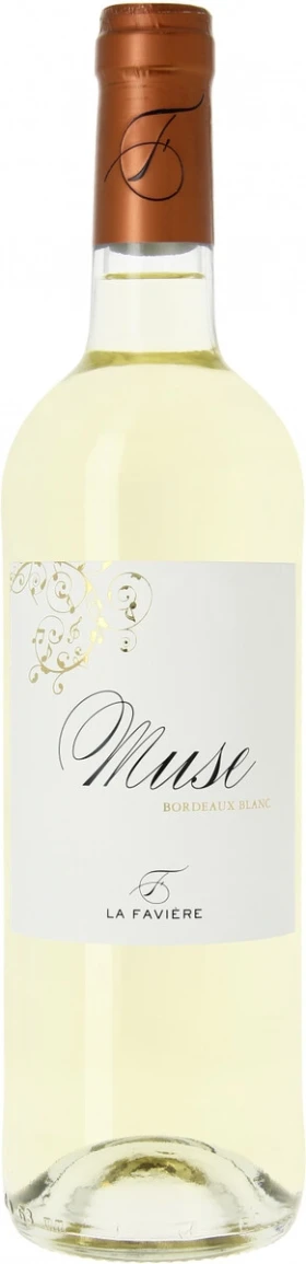 Вино La Faviere, "Muse" Blanc, Bordeaux AOC, 2021