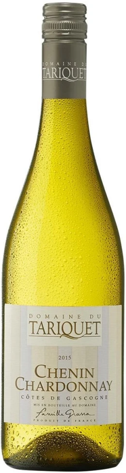 Вино Domaine du Tariquet, Chenin-Chardonnay, Cotes de Gascogne VDP, 2015