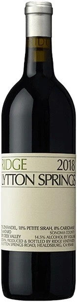 Вино Lytton Springs, 2018