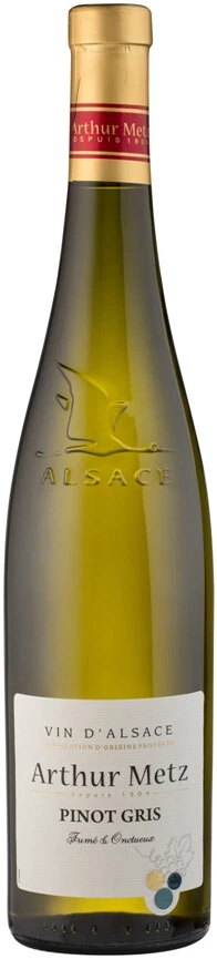 Вино Arthur Metz, Vin d'Alsace Pinot Gris AOP