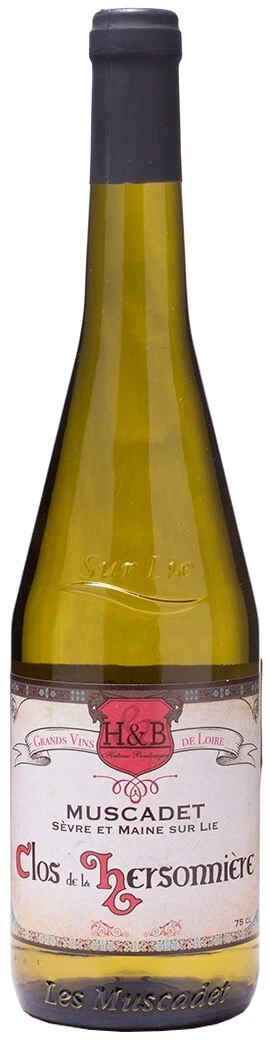 Вино Huteau Boulanger, Muscadet Sevre et Maine Sur Lie "Clos de la Hersonniere" AOP