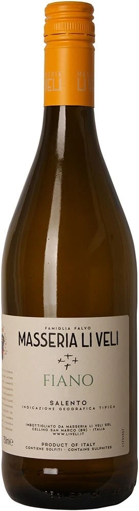 Вино Li Veli, Fiano, Salento IGT, 2018