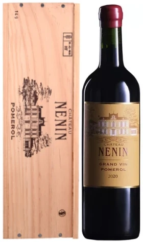 Вино Chateau Nenin, Pomerol AOC, 2020, wooden box