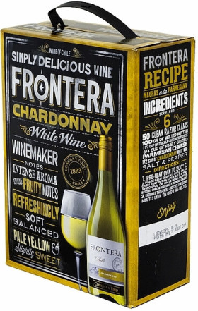 Вино Concha y Toro Frontera Chardonnay 3 л