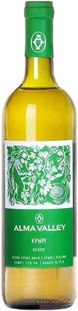 Вино "Alma Valley" White, 2014