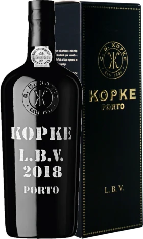 Портвейн Kopke, Late Bottled Vintage Porto, 2018, gift box