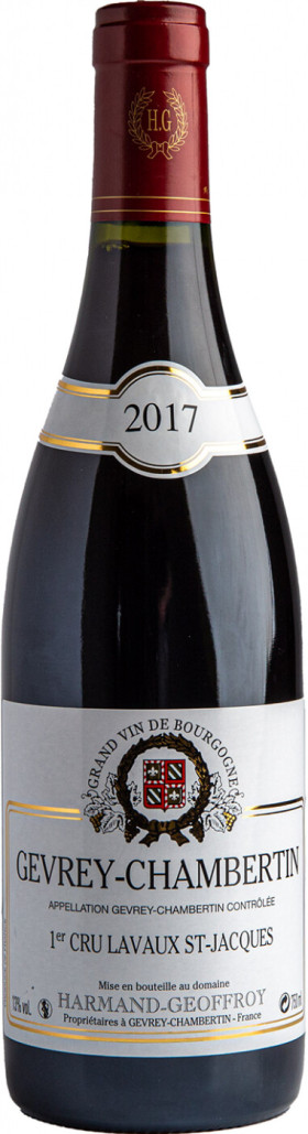 Вино Domaine Harmand Geoffroy Gevrey Chambertin 1er Cru Lavaux St Jacques AOC 2017