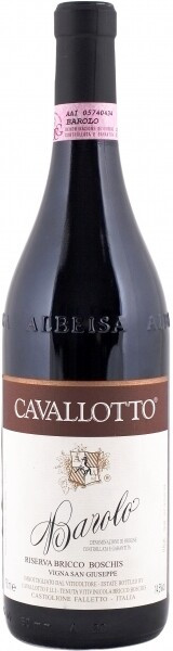 Вино Cavallotto Barolo Riserva Bricco Boschis Vigna San Giuseppe DOCG