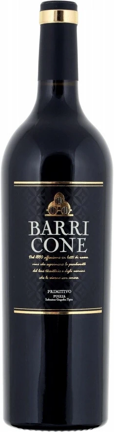 Вино Angelo Rocca e Figli, Barricone Primitivo, Puglia IGT, 2022