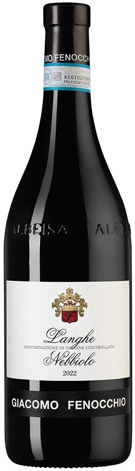 Вино Giacomo Fenocchio, Langhe DOC Nebbiolo, 2022