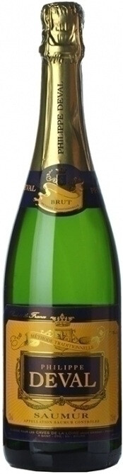 Игристое вино Philippe Deval Brut Blanc Saumur AOC
