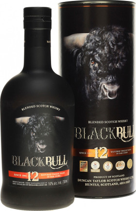 Виски Black Bull 12 Years Old Blended Scotch Whisky in tube 700 мл