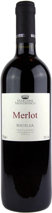 Вино Marchese Montefusco Merlot, Sicilia IGT, 2011