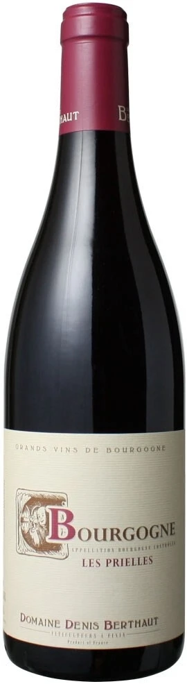 Вино Domaine Berthaut-Gerbet, Bourgogne Les Prielles AOC, 2017
