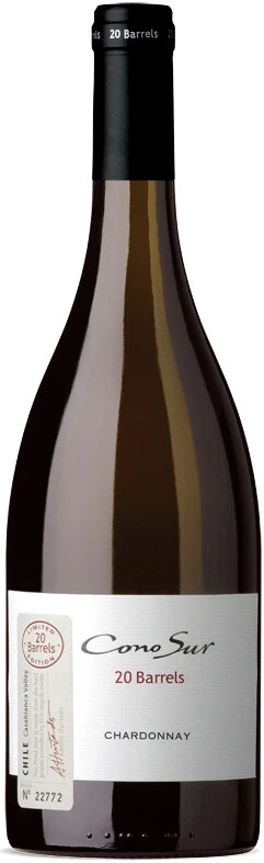 Вино Cono Sur 20 Barrels Chardonnay Limited Edition Casablanca Valley DO 2008
