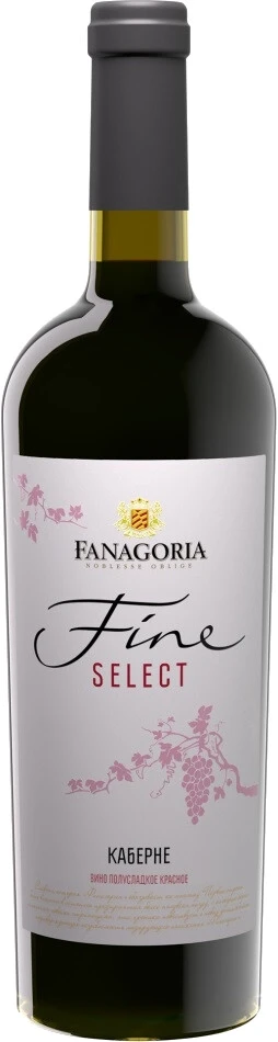 Вино Fanagoria, "Fine Select" Cabernet