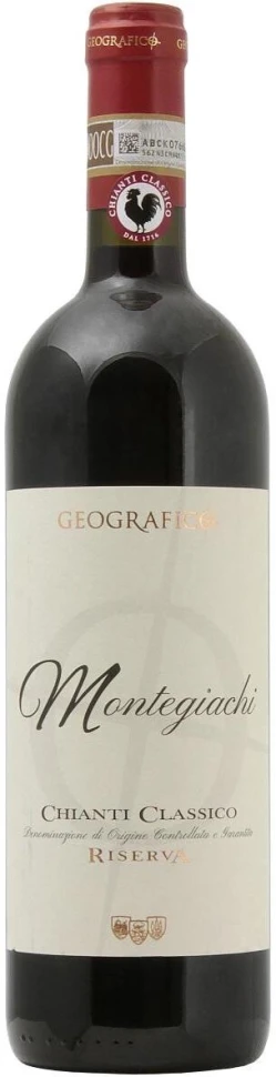 Вино Geografico, Montegiachi Riserva, Chianti Classico DOCG, 2016, 1.5 л