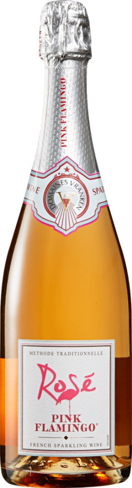 Игристое вино Vranken Pink Flamingo Rose Brut 2020