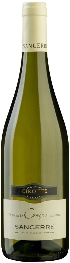 Вино Cirotte, Domaine La Croix St-Laurent Blanc, Sancerre AOC