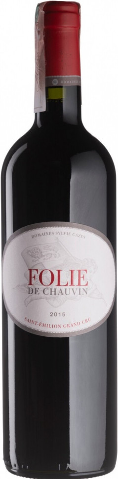 Вино Folie de Chauvin Saint Emilion AOC 2015