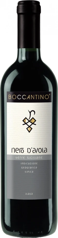 Вино Boccantino Nero d'Avola, Terre Siciliane IGT, 2020