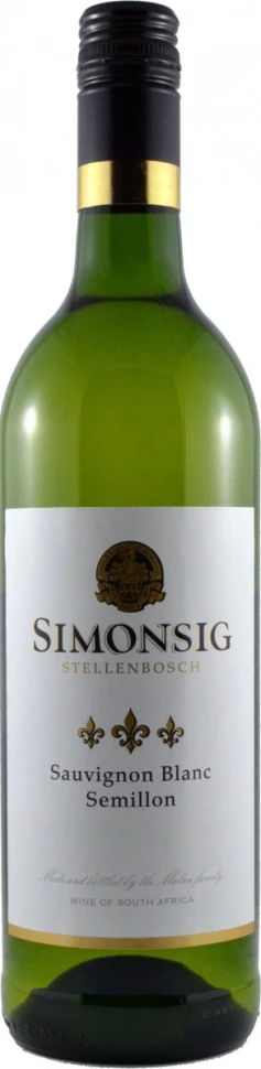 Вино Simonsig, Sauvignon Blanc-Semillon, 2018