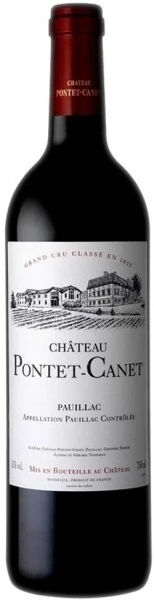 Вино Chateau Pontet-Canet, Pauillac AOC 5-me Grand Cru Classe, 1990
